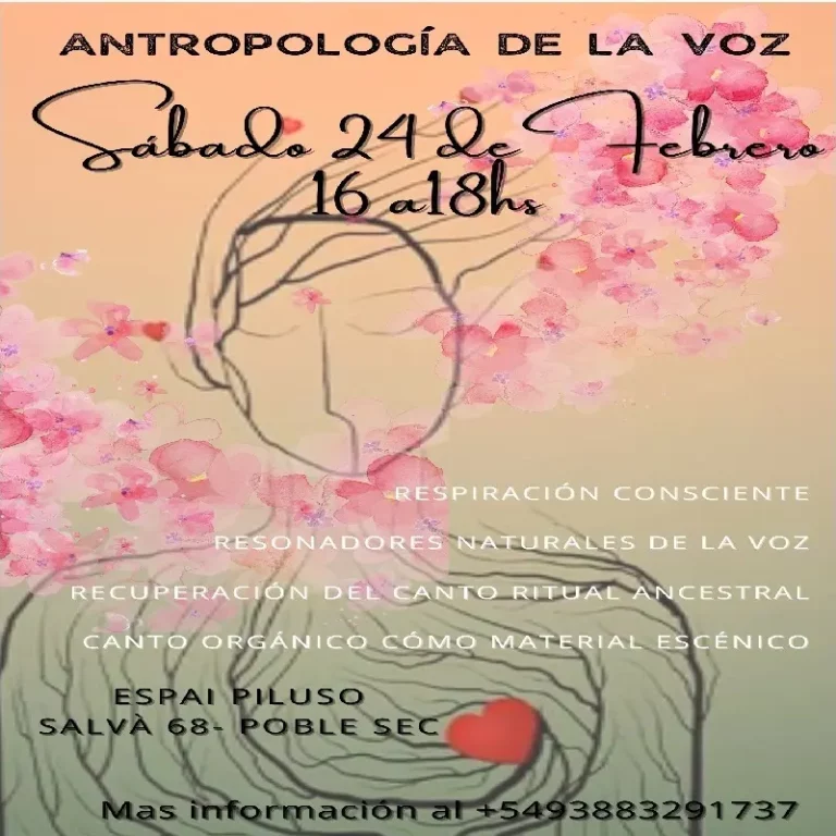 Taller Antropología de la voz con Carla guerra en el Espai Piluso